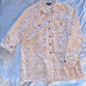 Long sleeve, button down blouse